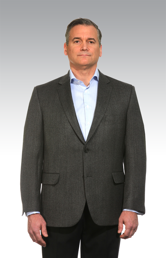 SIENNA Grey Herringbone Sportcoat