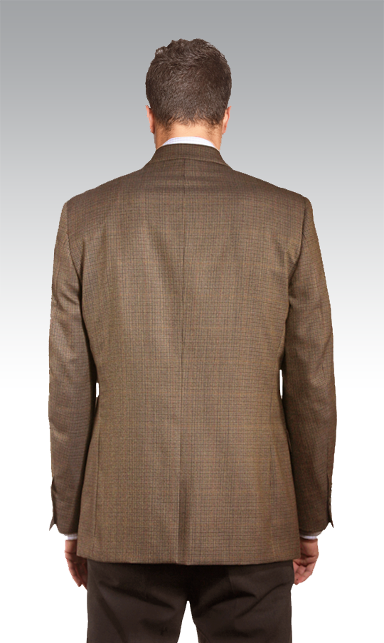 SIENNA Taupe Houndstooth Sport Coat